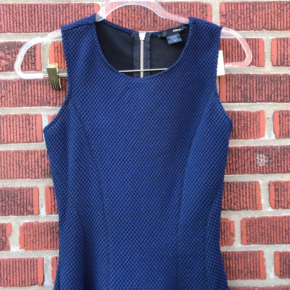 Aqua Fit and Flare Sleeveless Dress Size Medium - Picture 3 of 6
